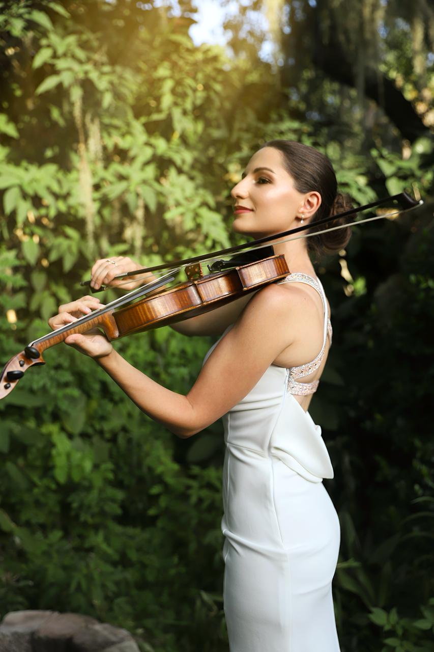 Tatev performing at a wedding