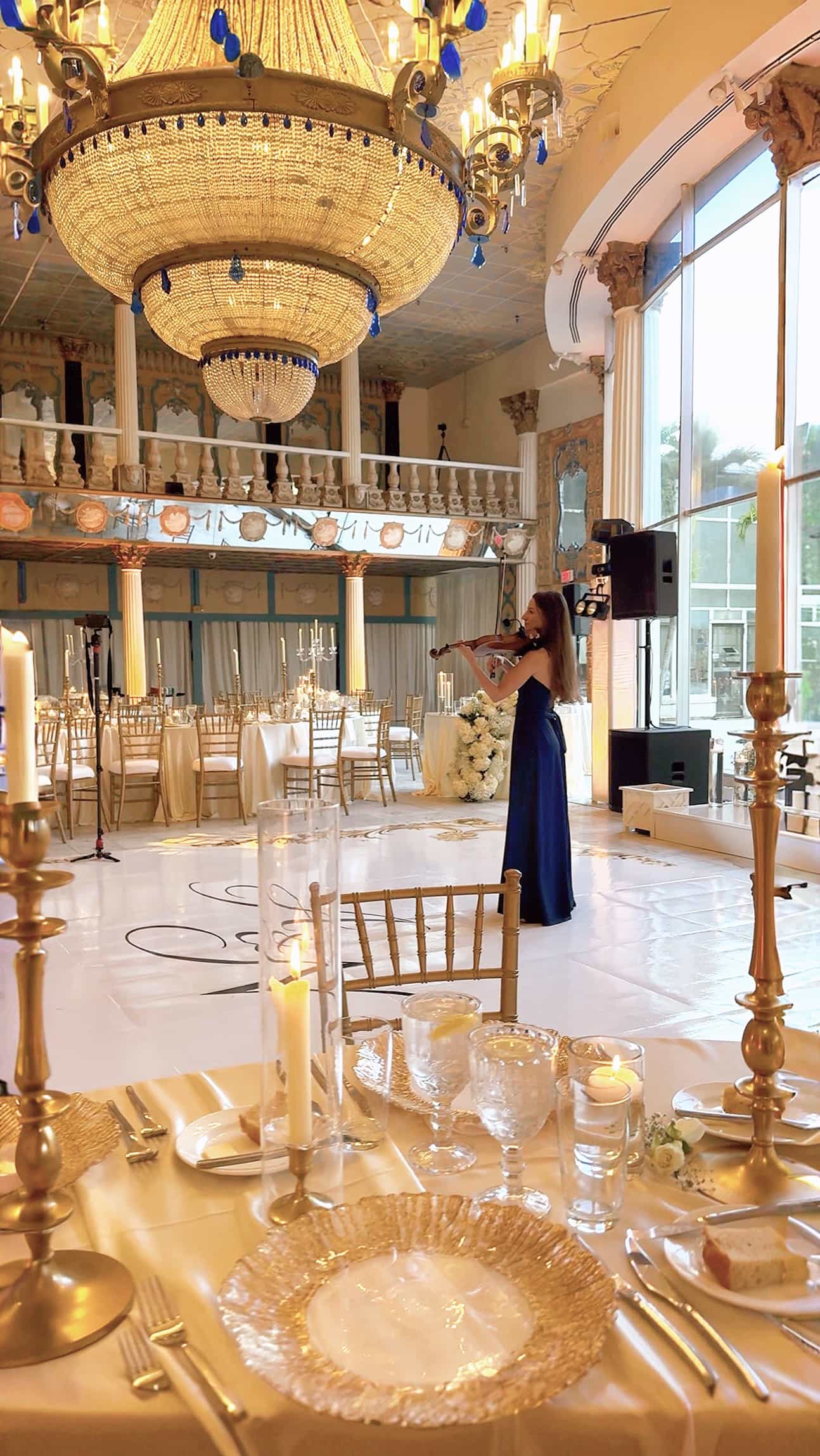 Wedding and event performance photograph of Tatev Muradyan