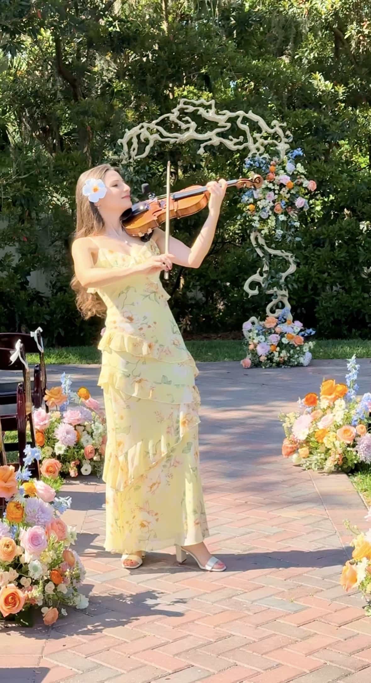 Wedding and event performance photograph of Tatev Muradyan