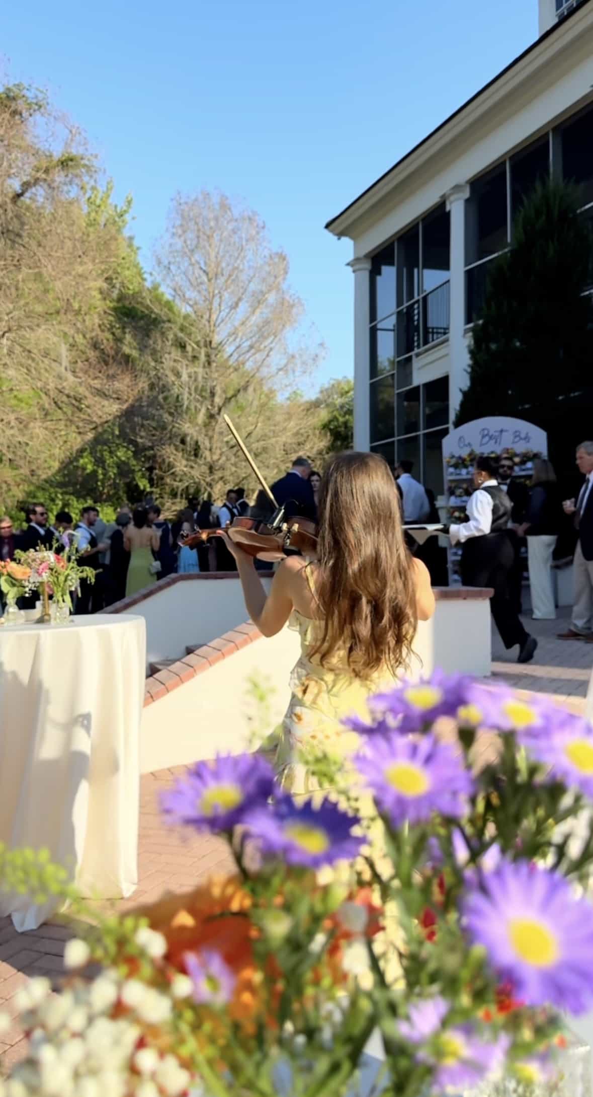 Wedding and event performance photograph of Tatev Muradyan